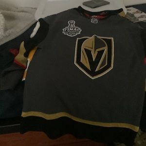 VGK Marc Andre Fleury home jersey